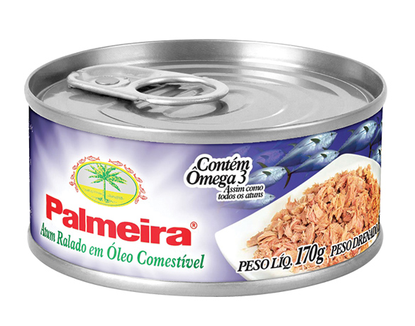 Atum em Ó́leo Comestível Palmeira 170g