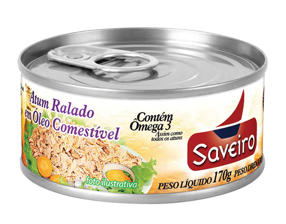 Atum em Ó́leo Comestível Saveiro 170g