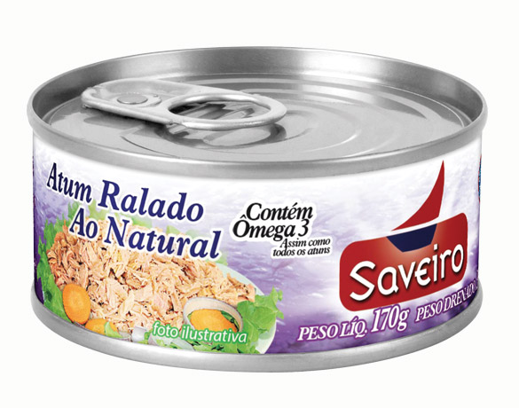 Atum Ralado ao Natural Saveiro 170g