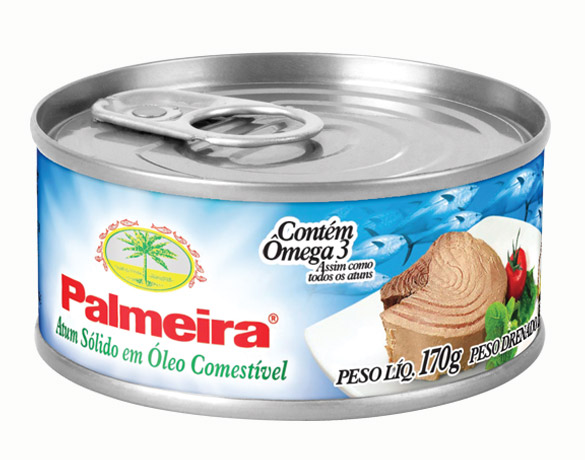 Atum Sólido em Óleo Comestível Palmeira 170g