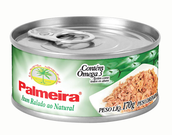 Atum Ralado ao Natural Palmeira 170g