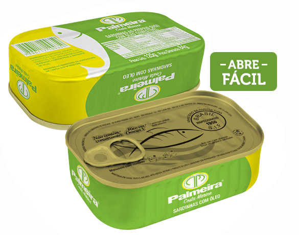 Sardinhas em Óleo Comestível Palmeira 125g