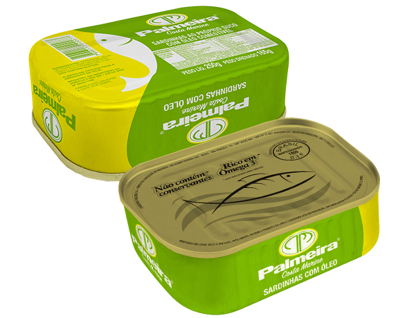Sardinhas em Óleo Comestível Palmeira 250g