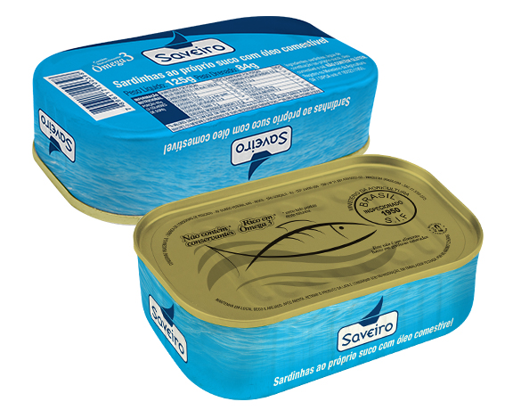 Sardinhas em Óleo Comestível Saveiro 125g