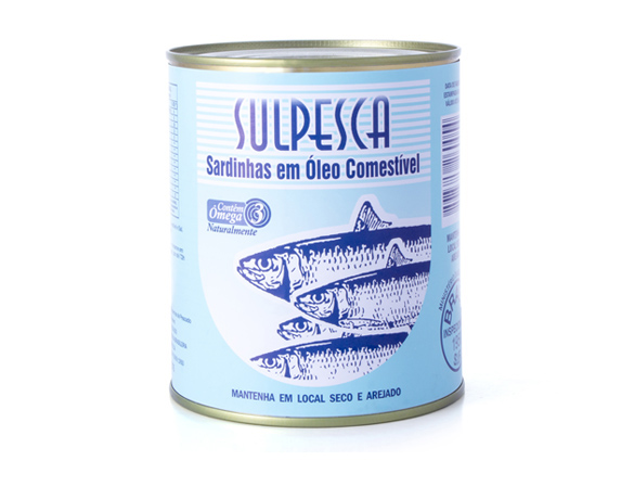 Sardinhas em Óleo Sulpesca 850g