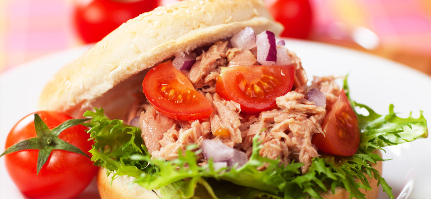 Sanduíche natural de Atum